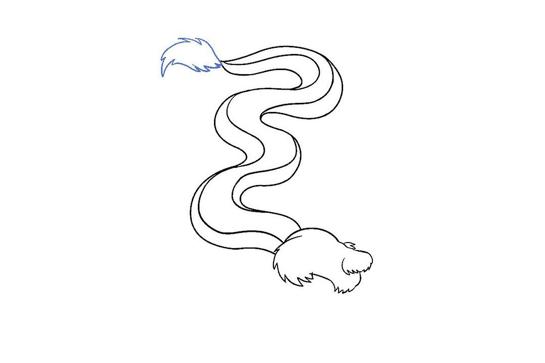 如何画腾飞的中国龙简笔画