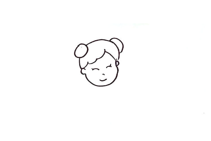 花仙子简笔画怎么画
