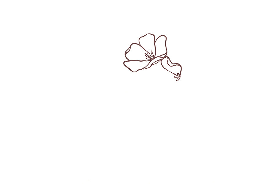 一串小花花简笔画画法教程