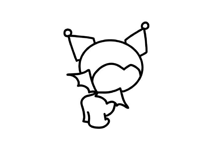 库洛米简笔画画法