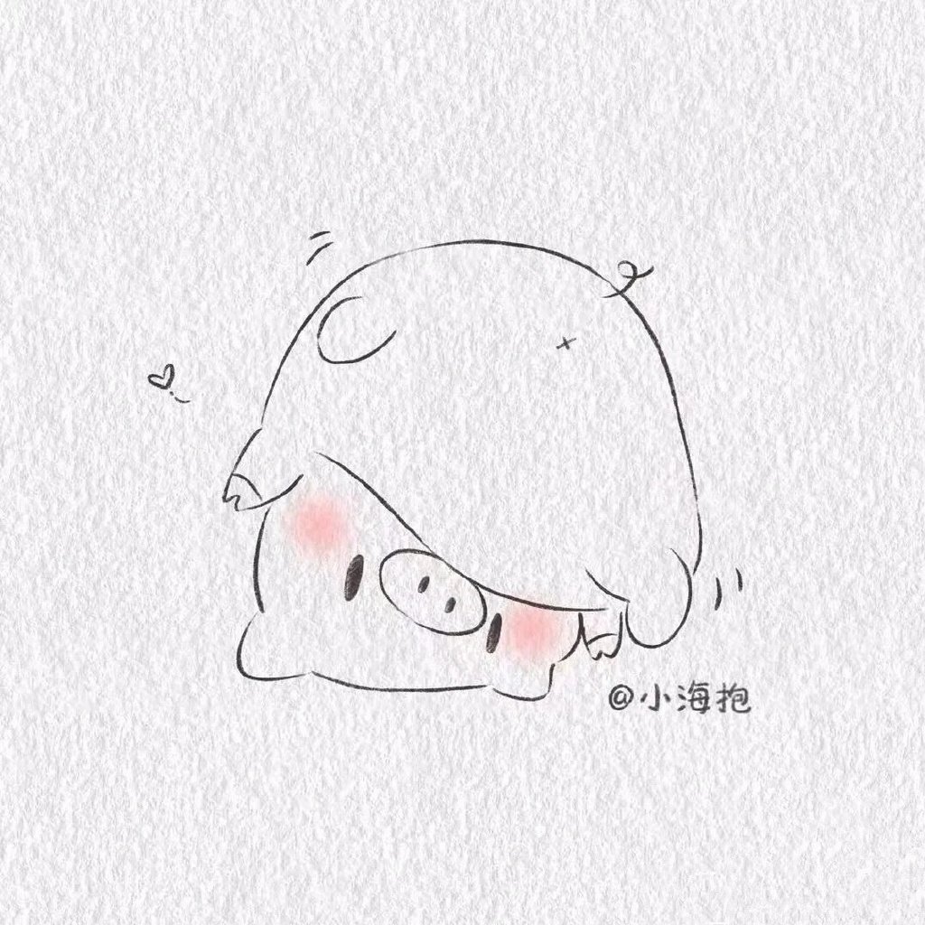 可爱卡通人物头像简笔画图片