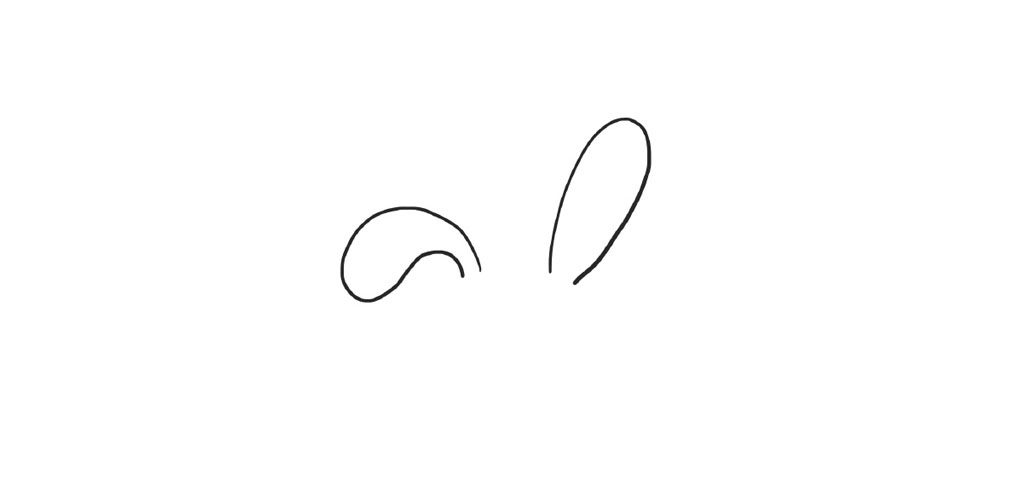 手拿爱心的可爱兔子简笔画画法步骤