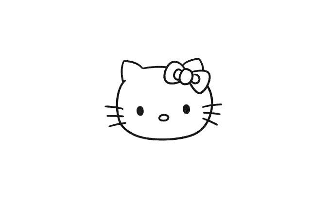 hellokitty的画法