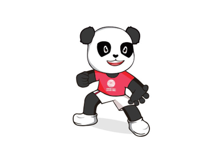 十四运吉祥物简笔画——熊熊