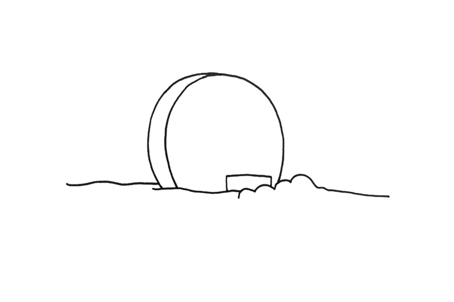 珠海日月贝简笔画画法步骤