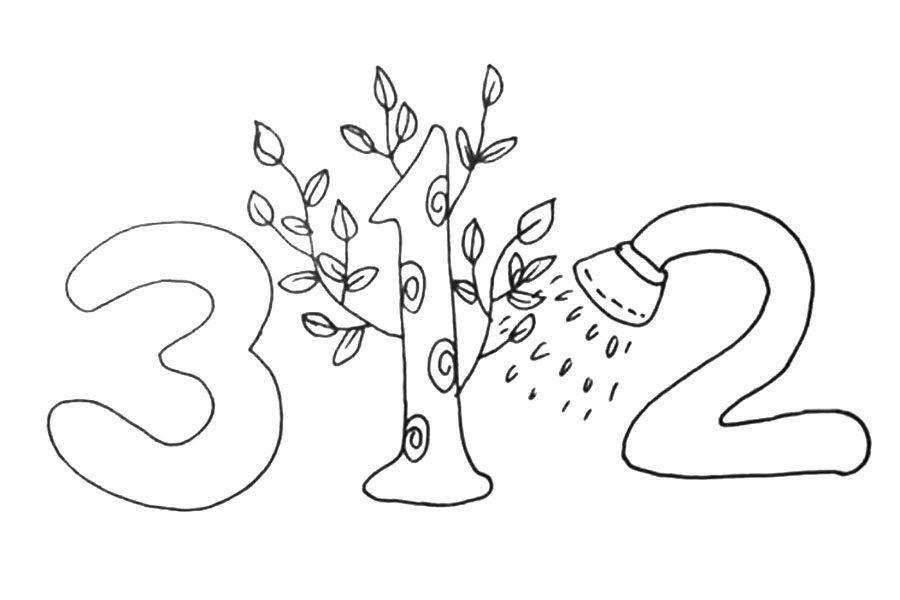 3.12植树节 植树节素材简笔画