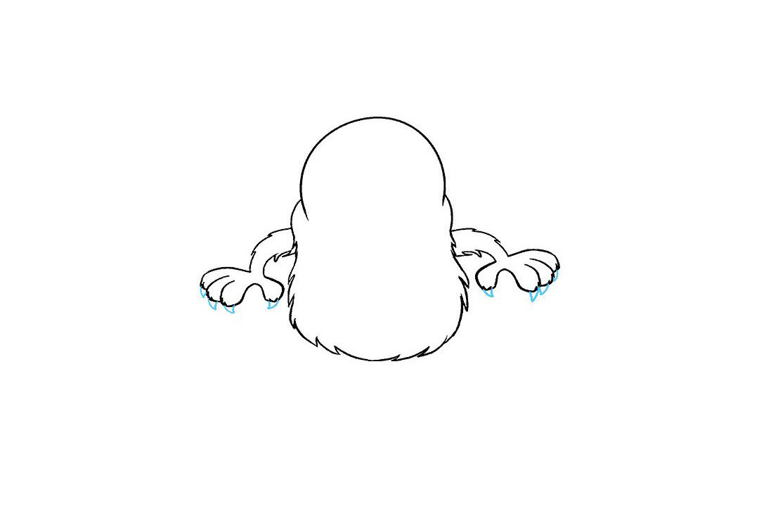如何画卡通怪兽简笔画