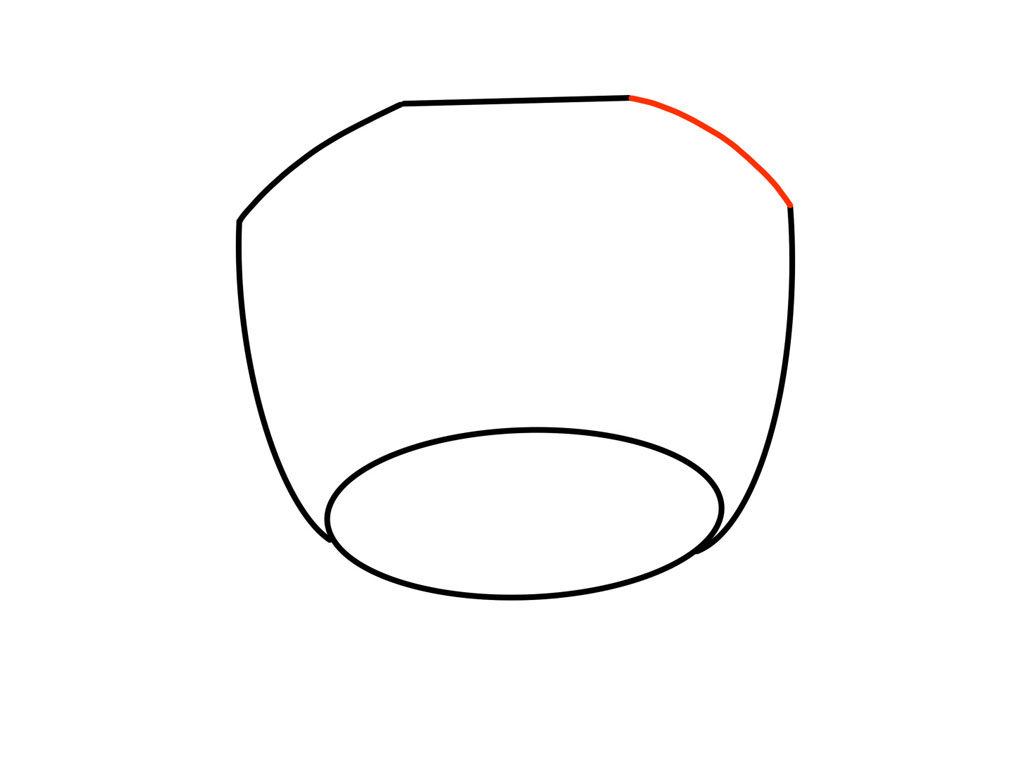 孔明灯简笔画画法步骤