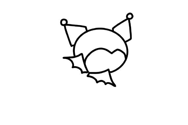 库洛米简笔画画法