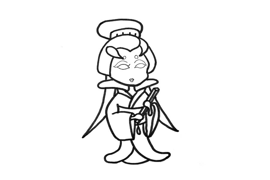第五人格 红蝶怎么画