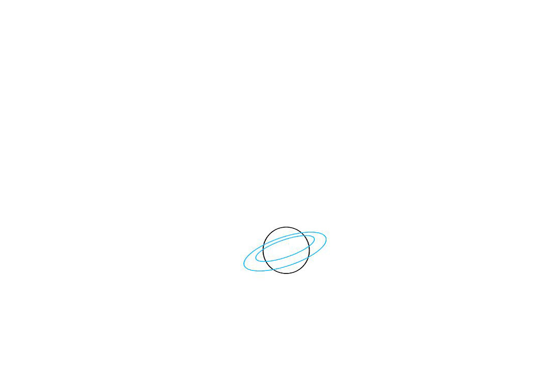 太空和行星绘画教程