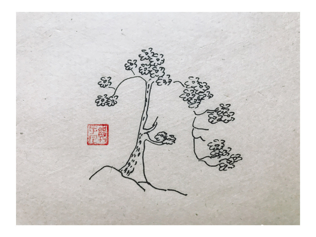 一组春天风景简笔画图片