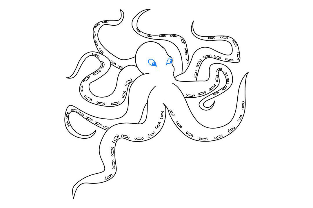 海怪怎么画