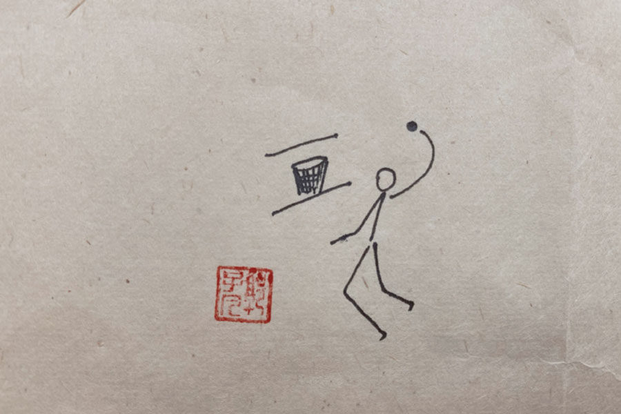 超简单的运动人物绘画表达方法
