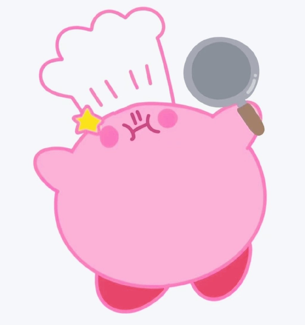 星之卡比头像简笔画图片