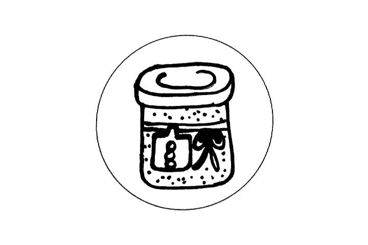 装各种东西的可爱小瓶子简笔画图片