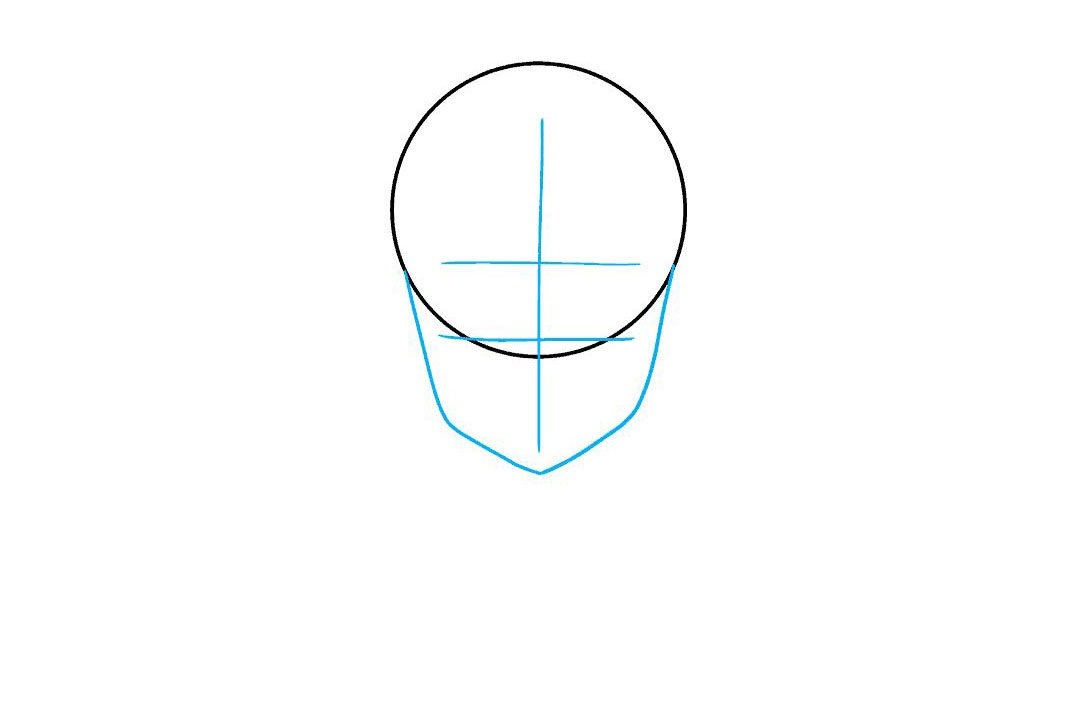 如何画动漫精灵简笔画