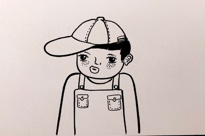各种人物简笔画头像大全