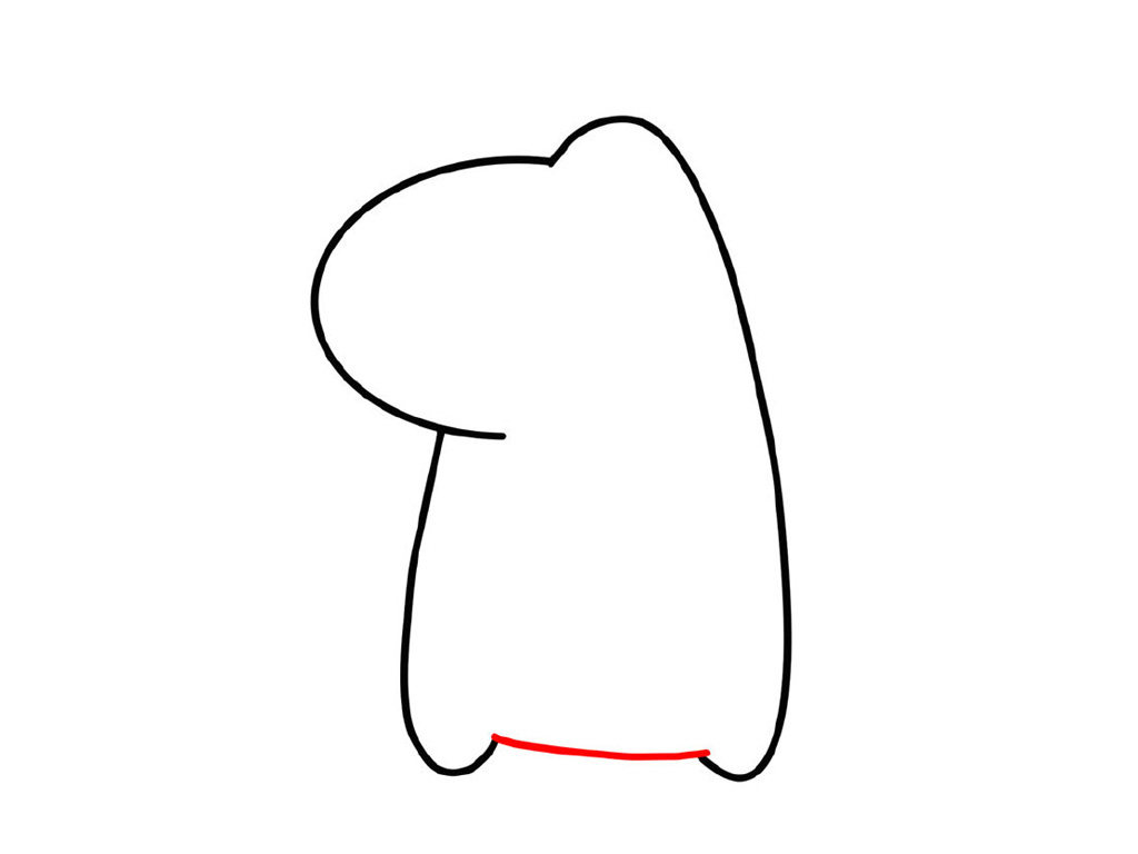 独角兽简笔画图解教程