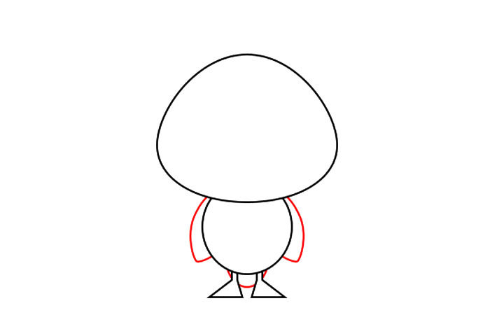 如何画呆萌的小鸭子简笔画