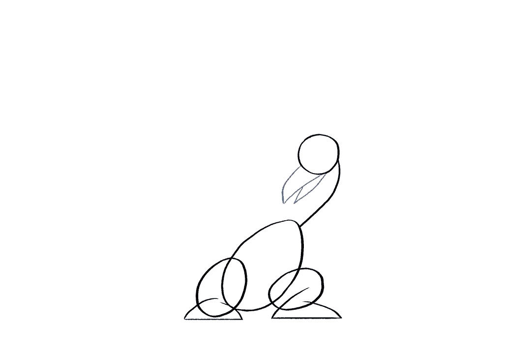 如何画卡通喷火龙简笔画