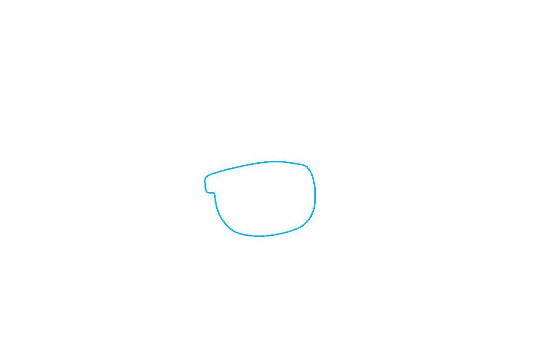 如何画太阳镜简笔画
