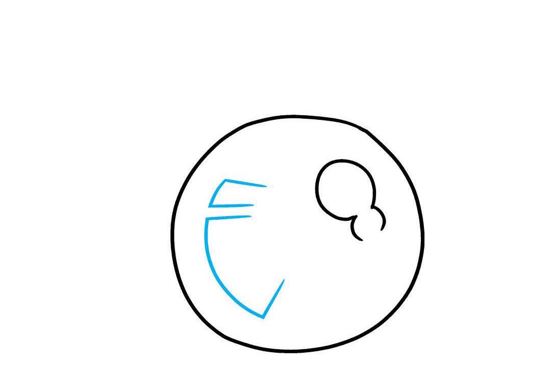 可爱的气泡怎么画
