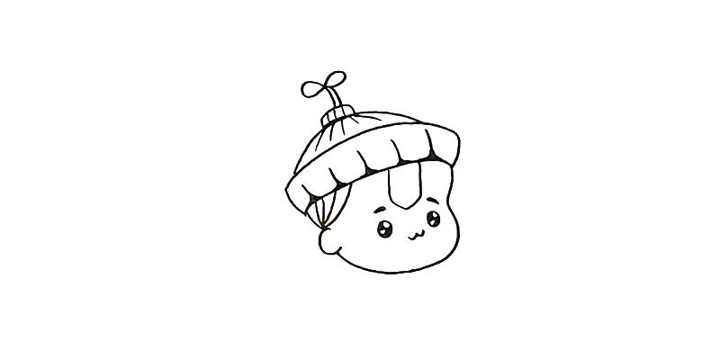 僵小鱼简笔画画法教程