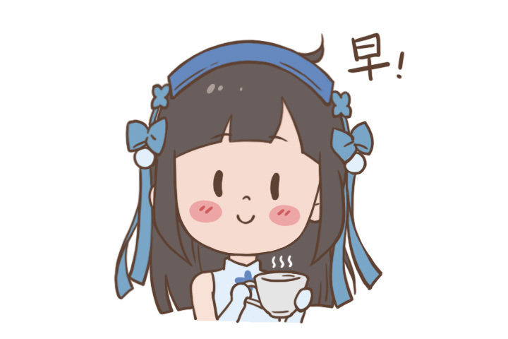 可可爱爱的女孩子简笔画图片