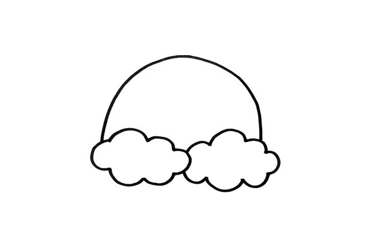 太阳宝宝简笔画画法步骤