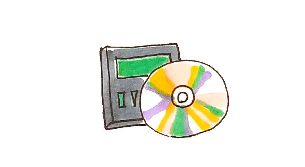 CD简笔画画法