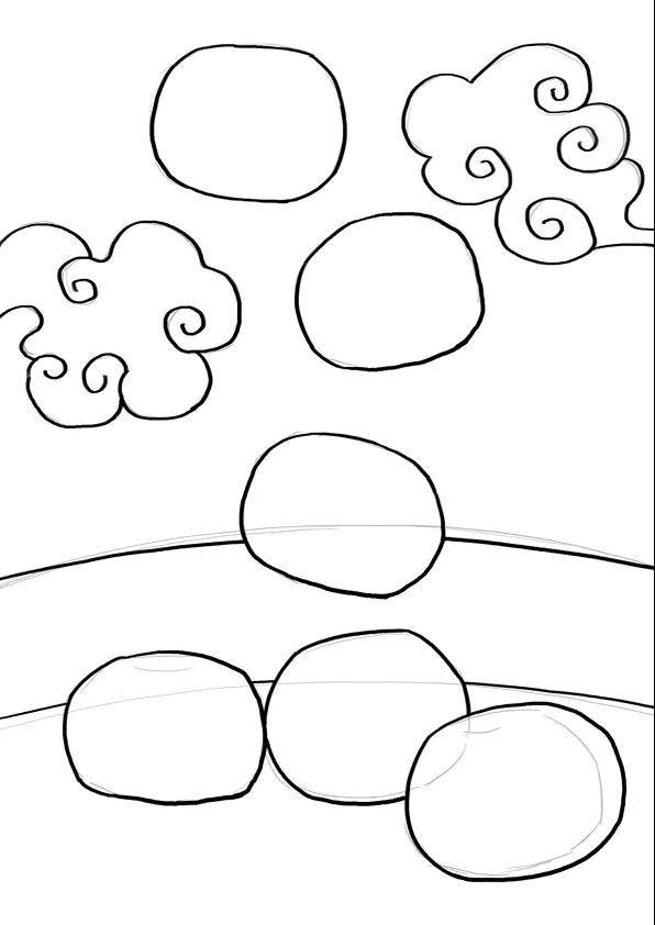 年俗简笔画之《二十三，糖瓜粘》