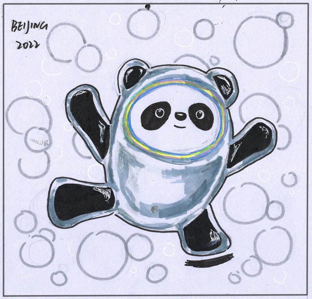 简单漂亮的冬奥会简笔画