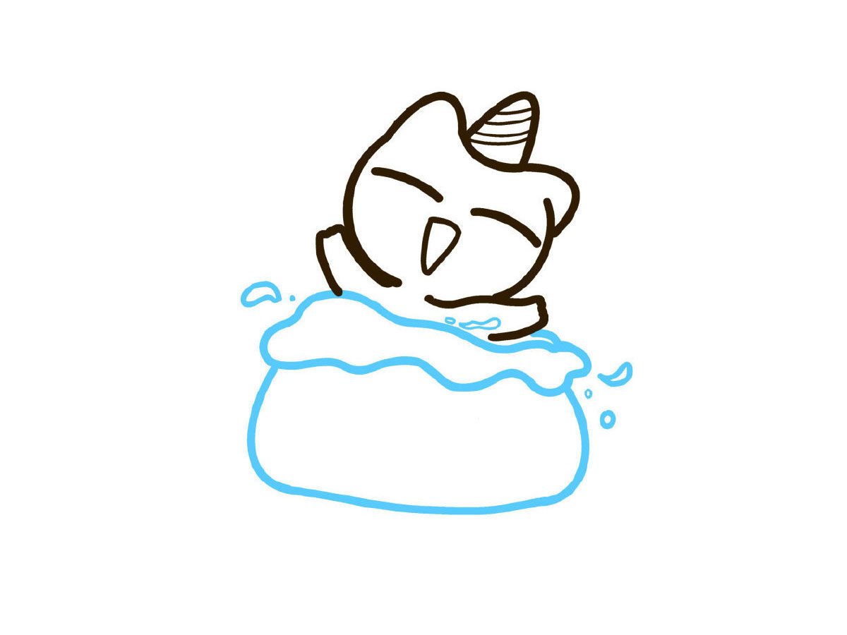 罗小黑过生日简笔画教程