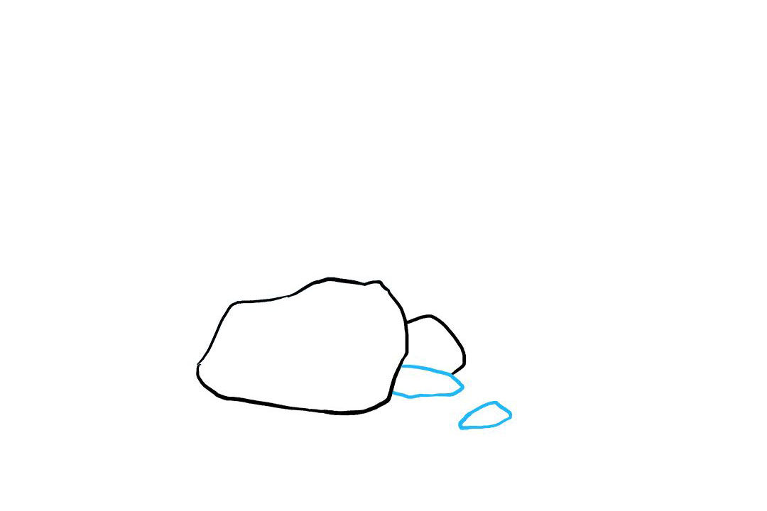 石头怎么画