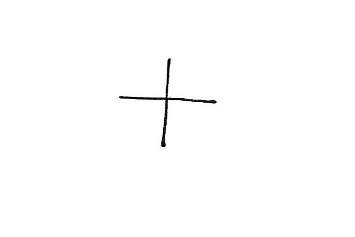 玩具风车简笔画画法步骤