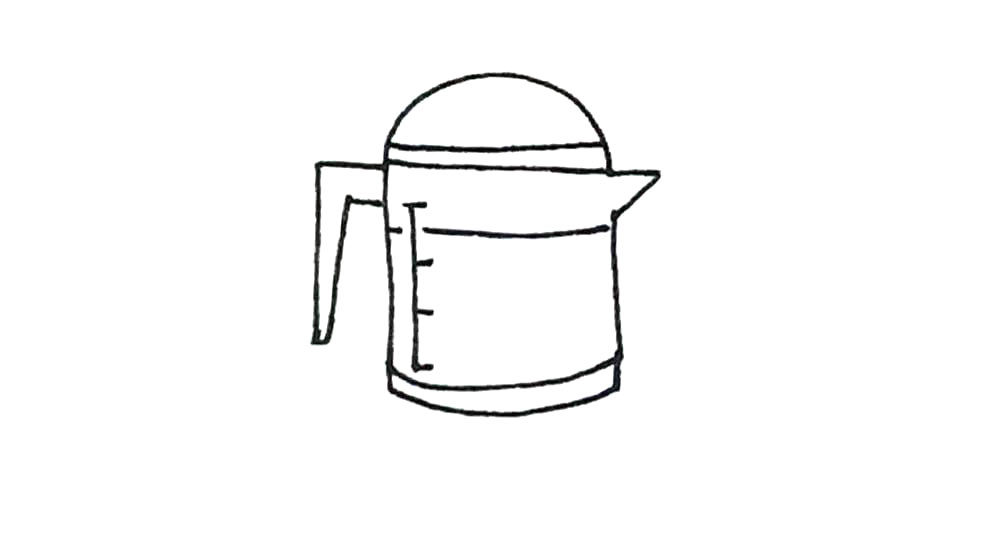 油壶简笔画步骤详解