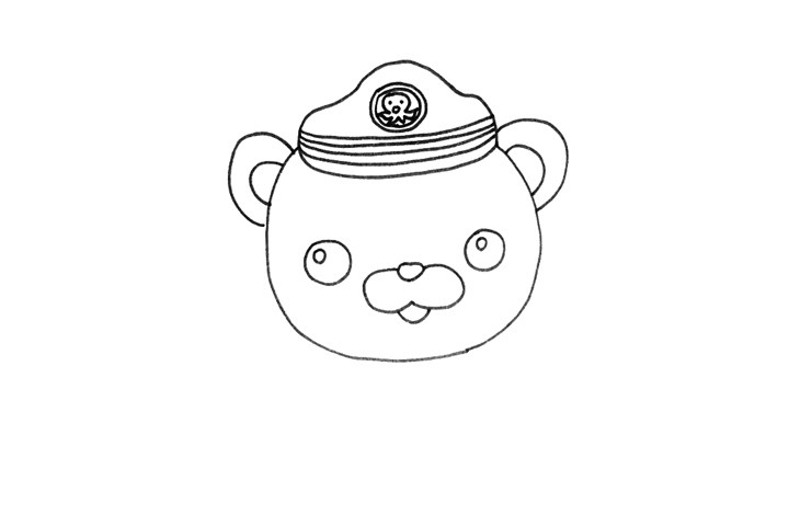 巴克队长怎么画