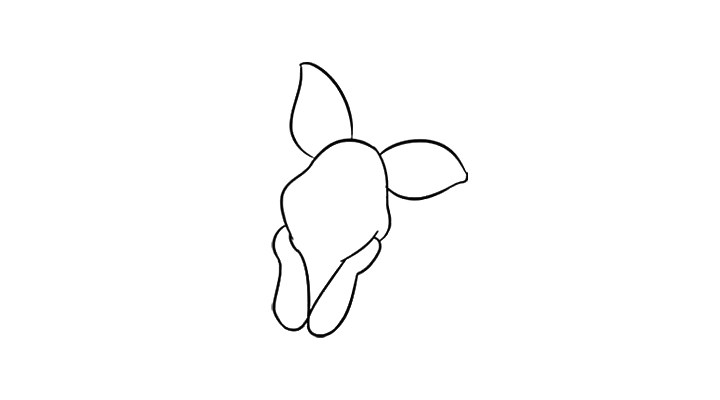 皮杰小猪简笔画教程