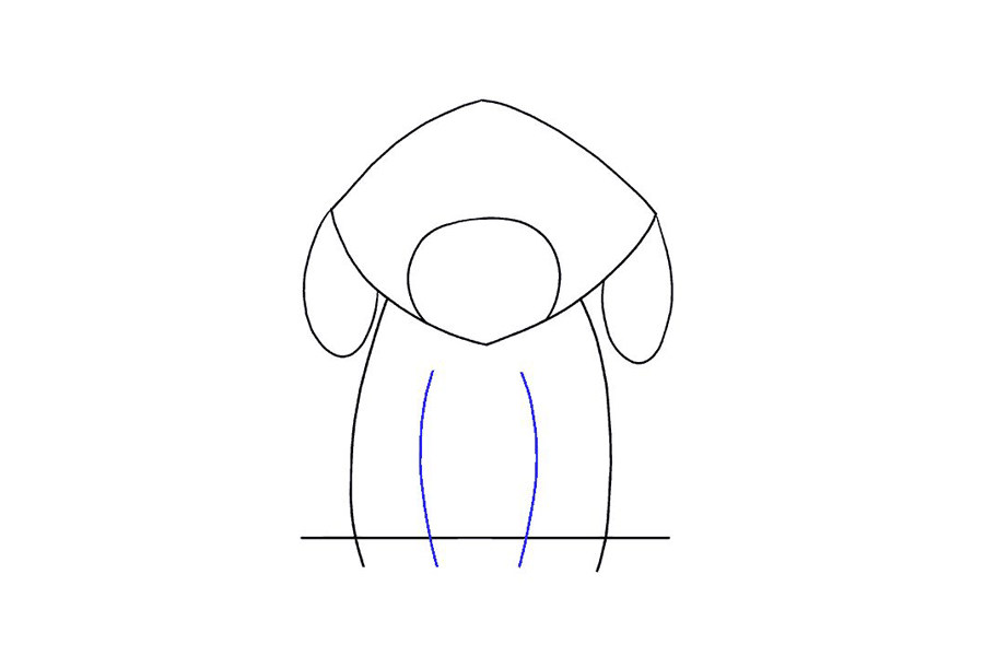 简单漂亮的狗简笔画画法