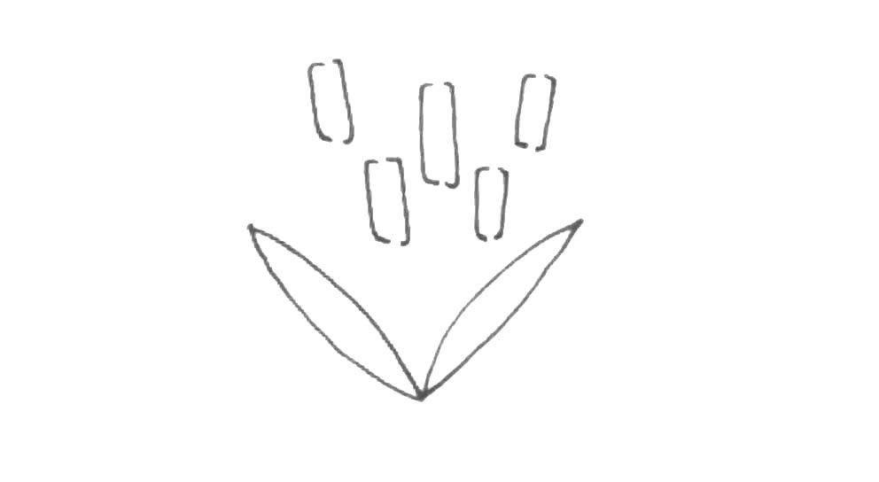 香蒲简笔画画法教程