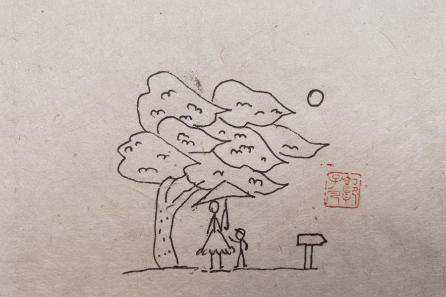 春分主题简笔画